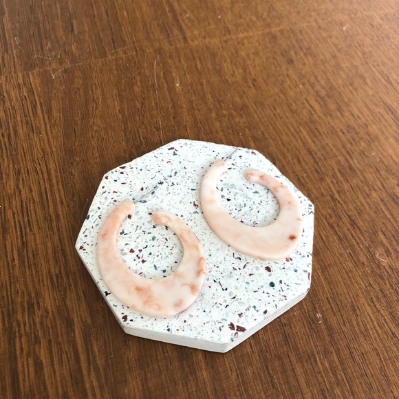 candy hoop statement earrings - Picture 3 of 3